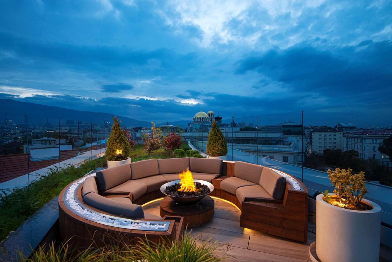 Hotel Hyatt Regency Sofia Esterno foto Rooftop terrace
