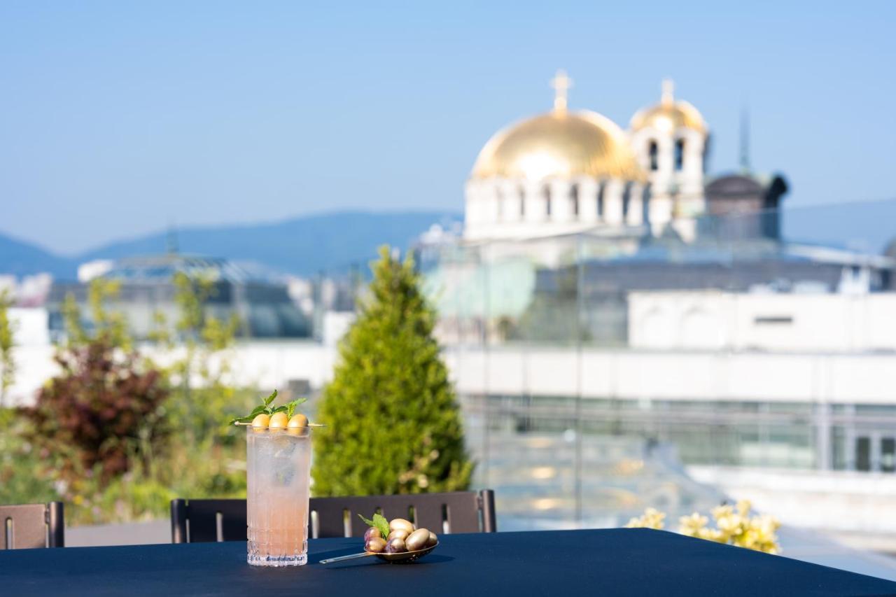 Hotel Hyatt Regency Sofia Esterno foto View from the rooftop
